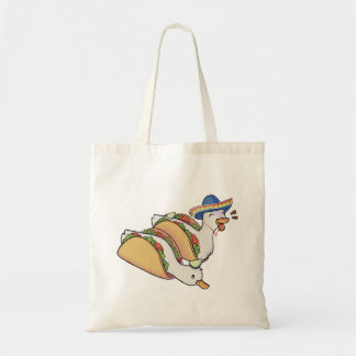 Taco duckies tote bag tygkasse