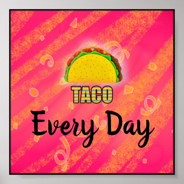 Taco Everaily Poster (Framsidan)