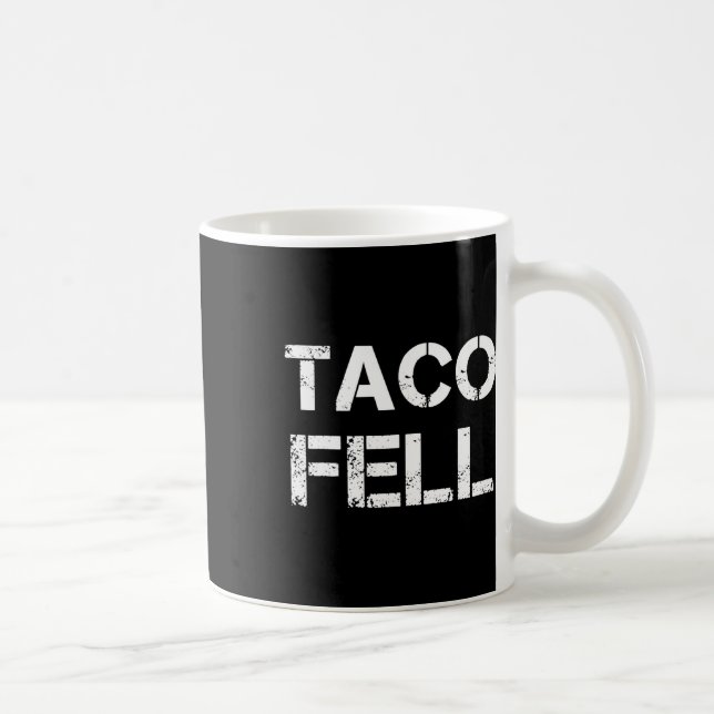 Taco Fell Låt oss Go Taco Funny Tee 2 Kaffemugg (Höger)