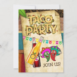 Taco-fest-inbjudan Inbjudningar