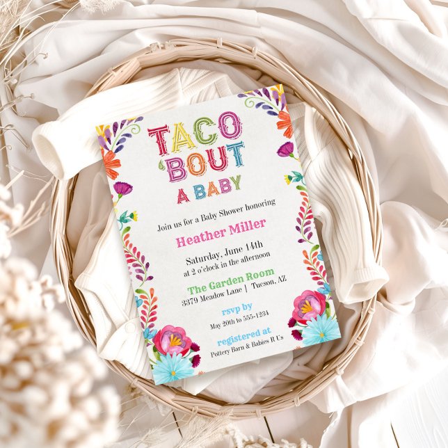Taco Fiesta Baby Shower-inbjudan Inbjudningar (Skapare uppladdad)