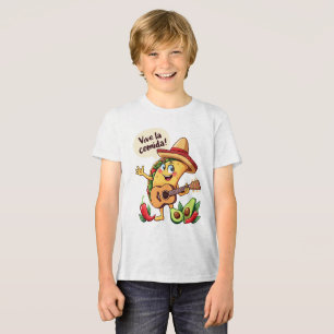 Taco Fiesta mit Gitarre und hispanischem Flair T Shirt