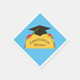 Taco Fiesta Studentfest Mexican Pappersservett