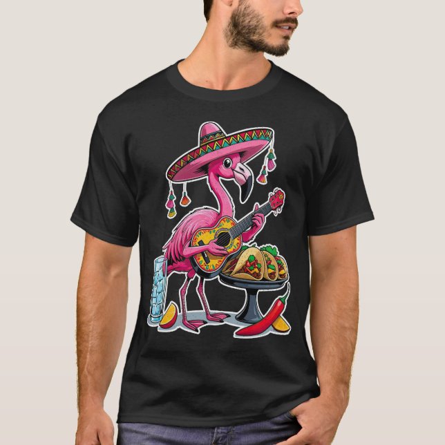 TACO FLAMINGO T SHIRT (Framsida)
