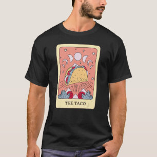 Taco Foodie Tarotkort Taco Spådam T Shirt