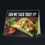TACO FUNNY BIRTHDAY-KORT KORT<br><div class="desc">TACO BIRTHDAY-KORT FÖR NÅGON!</div>