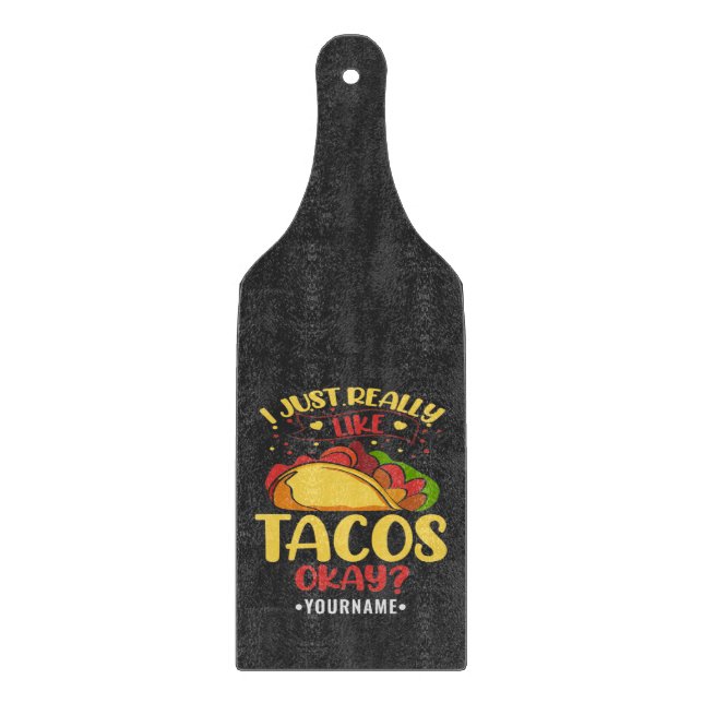 Taco Funny säger att jag bara Verkligen som Tacos (Framsidan)