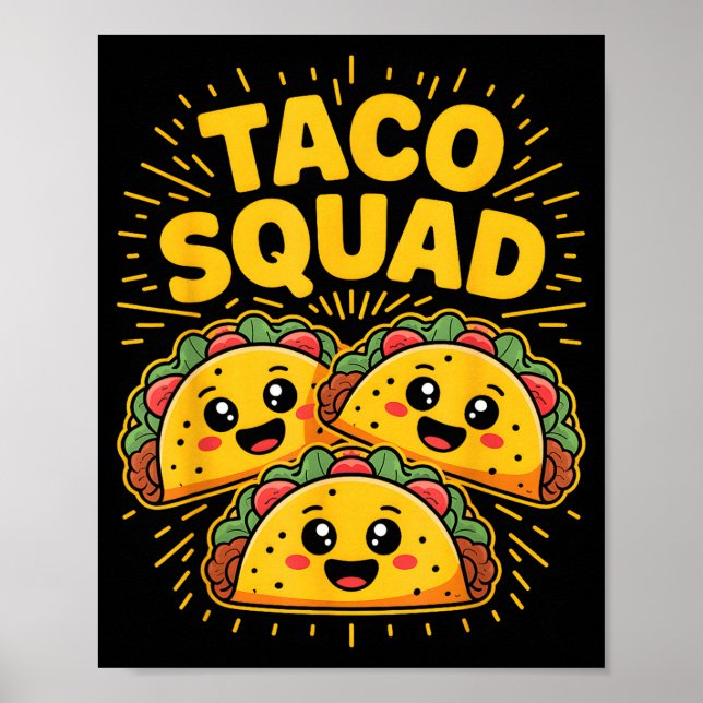 Taco gäng cinco de mayo  poster (Framsidan)