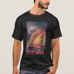 Taco Godzilla Tortilla 436 png436 T Shirt