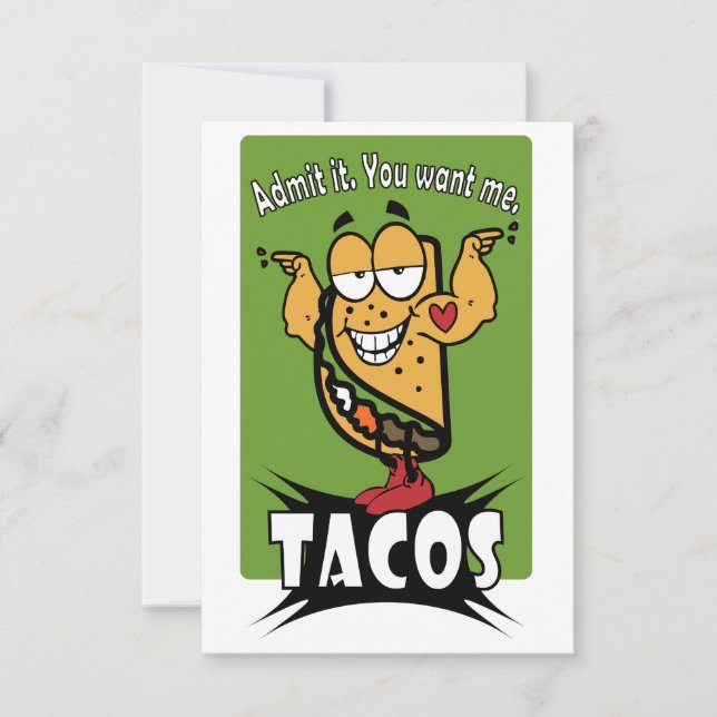 Taco Guy Kort (Framsida)