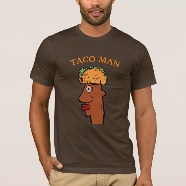 Taco Head T-Shirt (Framsida)