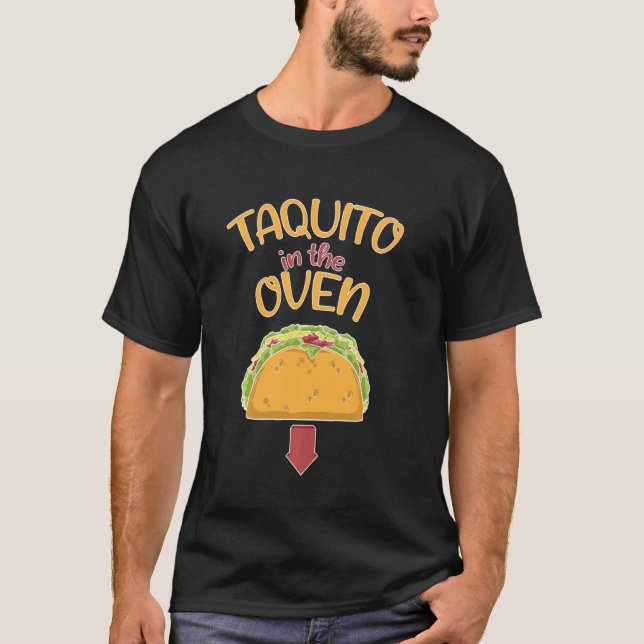 Taco in Oven T Shirt (Framsida)