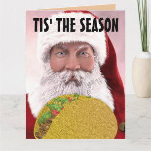 TACO JULKORT MED TOMTE ROLIGT GRATTISKORT KORT
