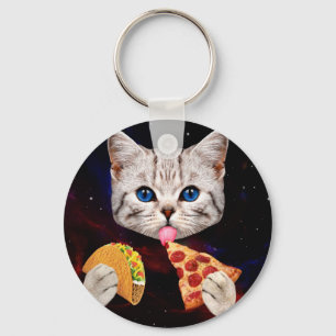 Taco, Katt och pizza Nyckelring