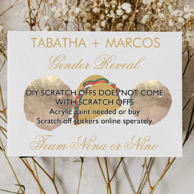 Taco Köns Avslöjande Gör-det-själv Falska Rattkort Meddelande Vykort (Skapare uppladdad)