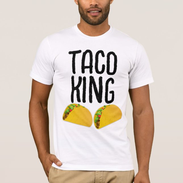 TACO KUNG MANAR FUNNY PAPPA T-SHIRTS (Framsida)