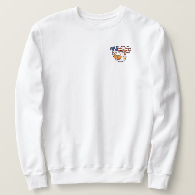 TACO LÅNG ÄRMAD TRÖJA (Design framsida)