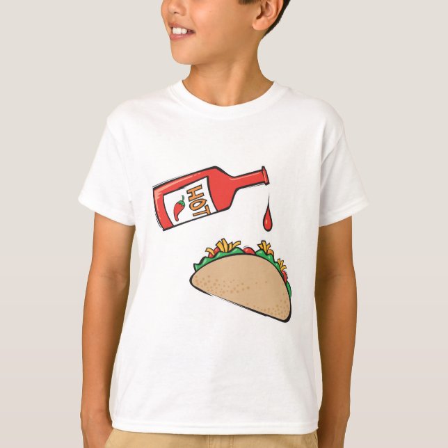 taco med het sås tee (Framsida)