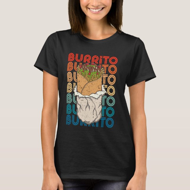 Taco Mexican äta burrito food cuisine souvenir T Shirt (Framsida)