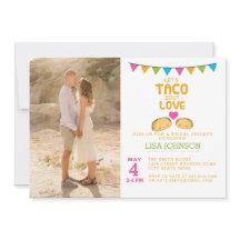 Taco Möhippa Fotoinbjudan Taco Bout Kärlek