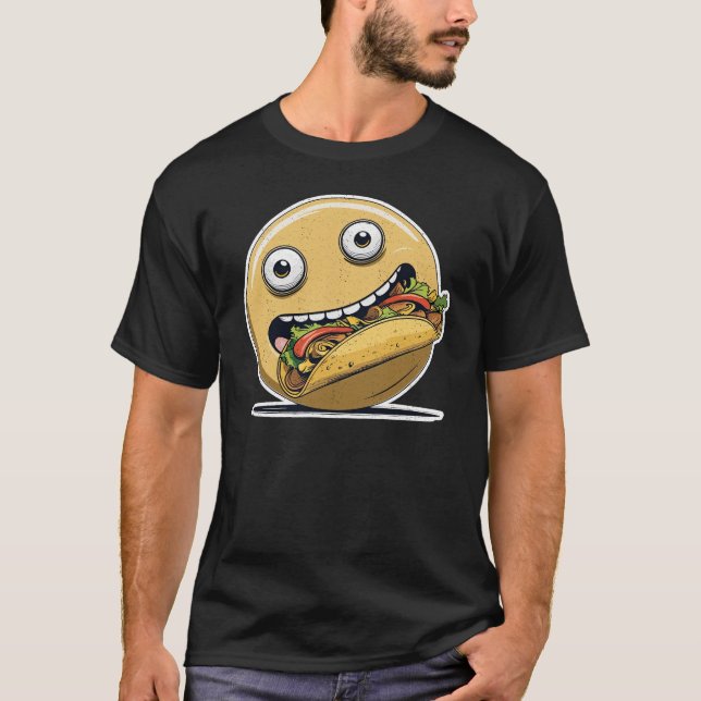Taco Muncher-grafik T Shirt (Framsida)