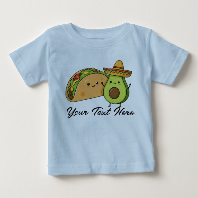 Taco Mycket Söt  T Shirt (Framsida)