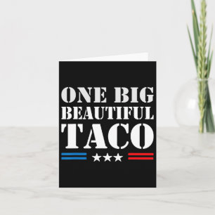 Taco Nickname Meme - en stor vacker Bill Funny Kort