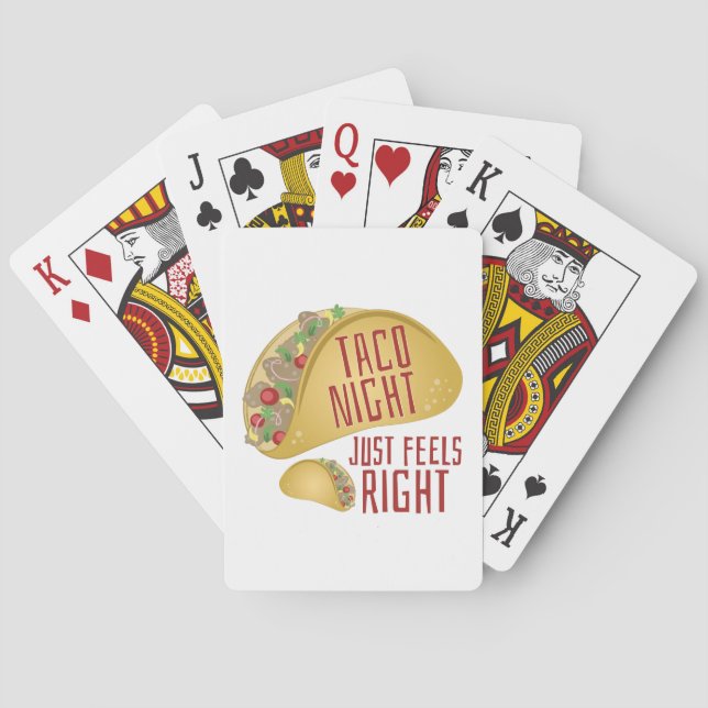 Taco Night Casinokort (Baksidan)