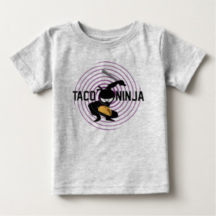 Taco Ninja Design - Baby Bra Jersey T-Shirt