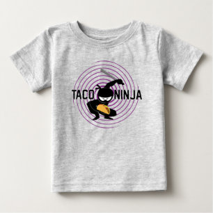 Taco Ninja Design - Baby Bra Jersey T-Shirt