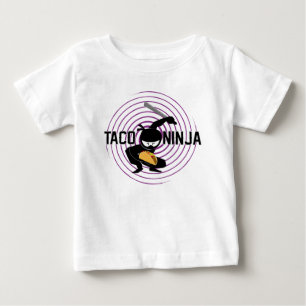 Taco Ninja Design - Baby Bra Jersey T-Shirt