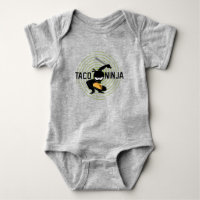 Taco Ninja Design - Baby Jersey Bodykostym