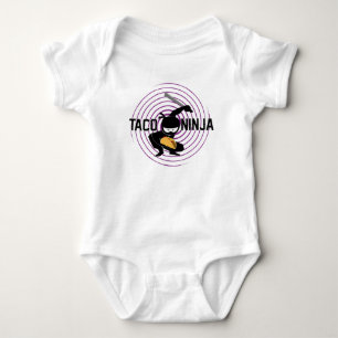 Taco Ninja Design - Baby Jersey Bodykostym T Shirt