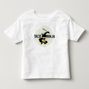 Taco Ninja Design - Småbarn Bra Jersey T-Shirt