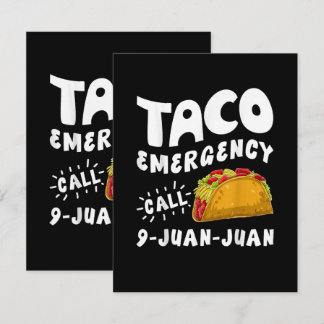 Taco Nödsamtal 9 Juan Juan Rolig Kort