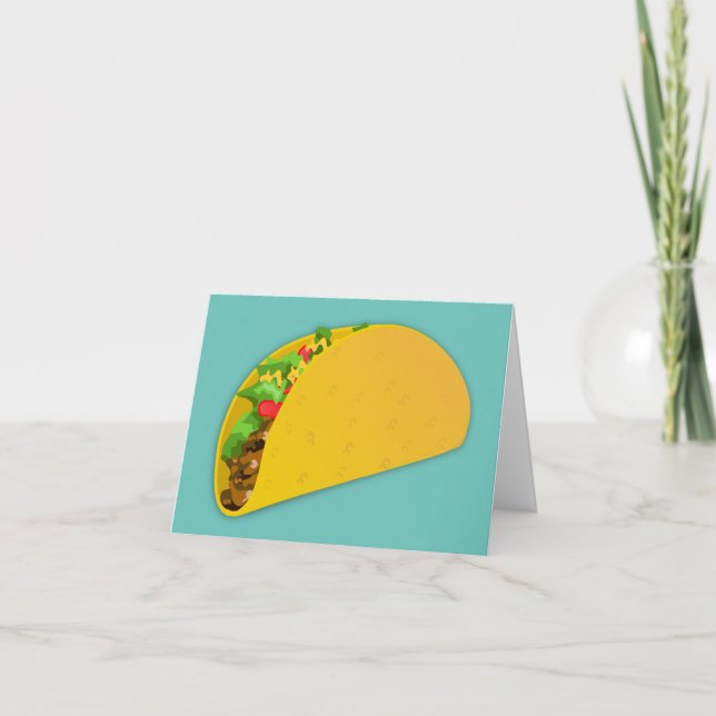 TACO NOTE CARDS ANTECKNINGSKORT (Framsida)