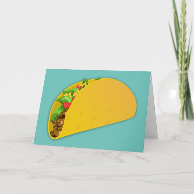TACO NOTE CARDS ANTECKNINGSKORT (Framsida)