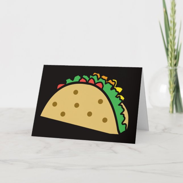 TACO NOTE CARDS ANTECKNINGSKORT (Framsida)