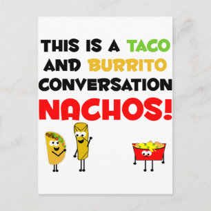 Taco och Burrito Business Vykort