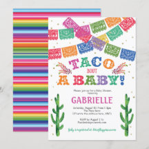 Taco om Baby, Fiesta Baby Shower