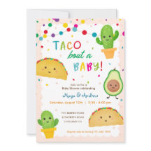 Taco om en baby-fiesta-tema babydusch