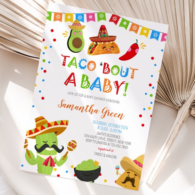 Taco om en babyfest inbjudningar (Skapare uppladdad)