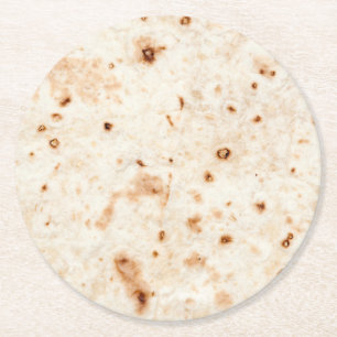 Taco om en dryck! underlägg papper rund