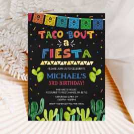 Taco om en fiestasinbjudan inbjudningar