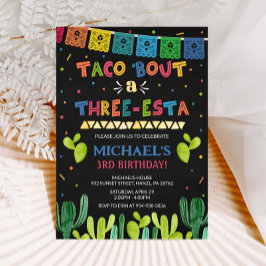 Taco om en inbjudan till tre esta
