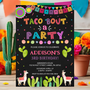 Taco "om en partiinbjudan inbjudningar