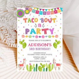 Taco "om en partiinbjudan inbjudningar