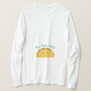 Taco om ett baby-fiesta-tema t shirt