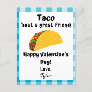 Taco om ett Underbart kort på Alla hjärtans dag