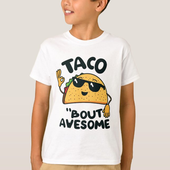 Taco "om fantastisk t shirt (Framsida)